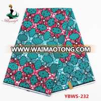 wax fabric printed in Holland african wax fabric for dress YBWS-232